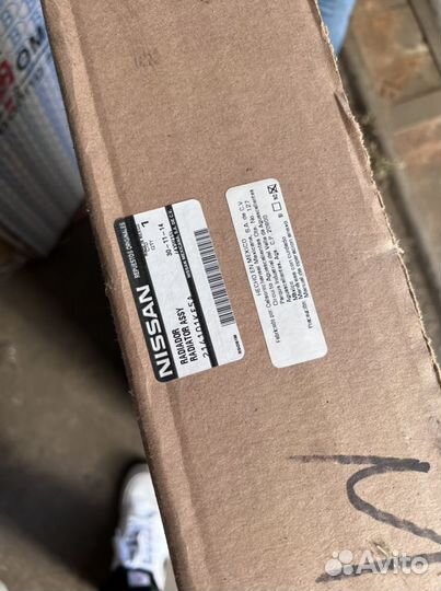 Радиатор nissan juke 1.6