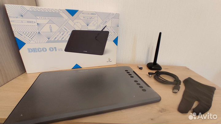 Ваш графический планшет XP-pen deco 01 v2