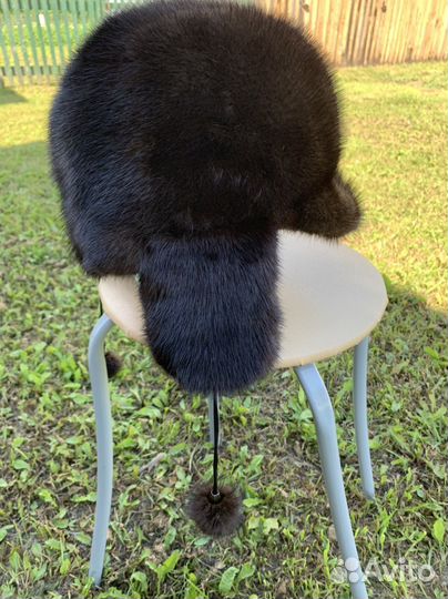 Шапка норковая женская