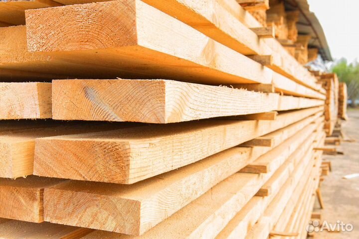 Строганная доска 45х140х6000мм, гарантия качества