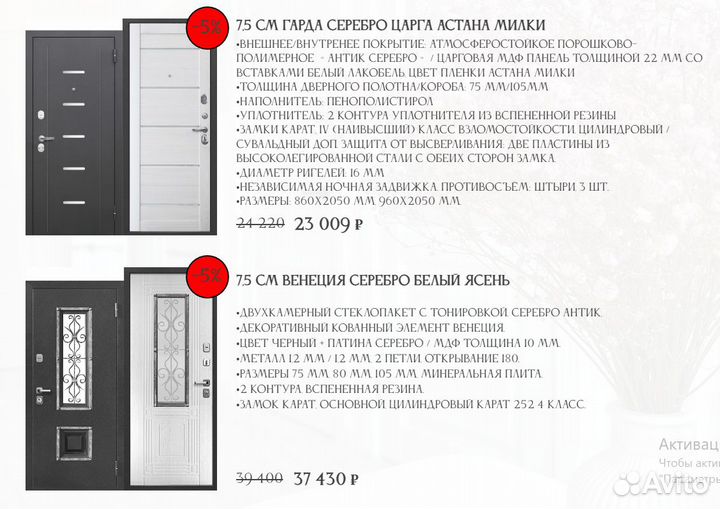 Дверь входная