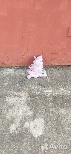 Роликовые коньки детские с защитой