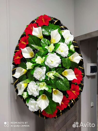 Ритуальные услуги/венки/корзины/установка крестов