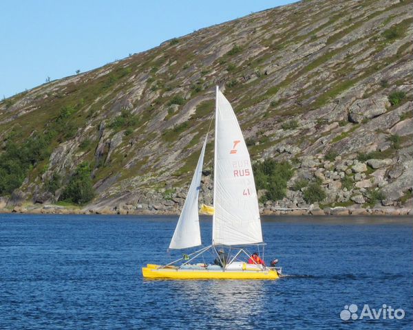 Катамаран разборный парусный купить в Тольятти | Транспорт | Авито