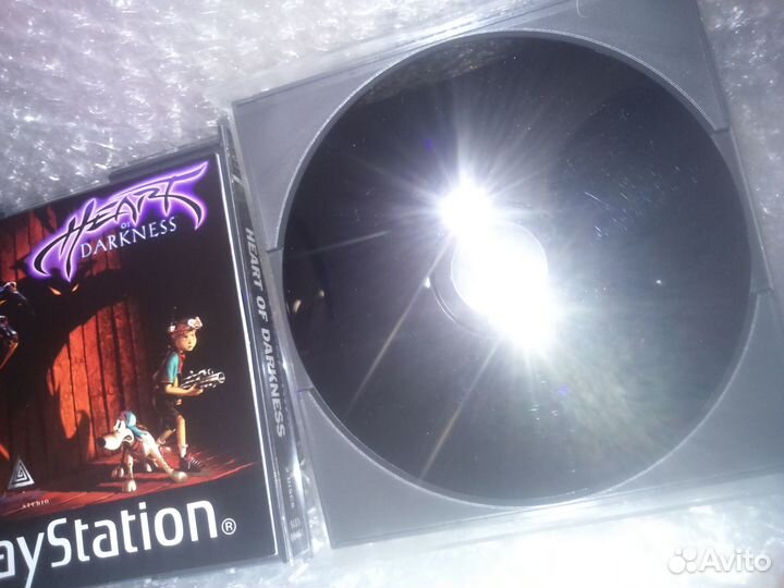 Heart of Darkness Sony PlayStation PS1 2 CD лиценз