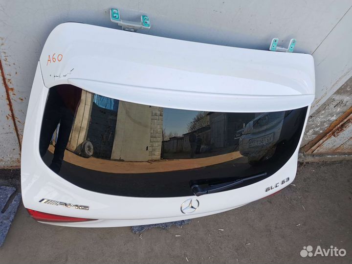 Крышка багажника GLC x253 Мерседес 2015-2022 белая