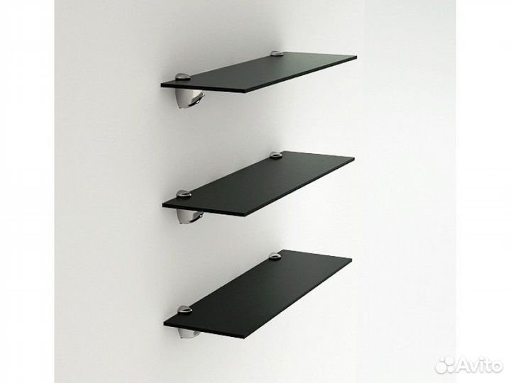 Стеклянные полки - закаленное стекло