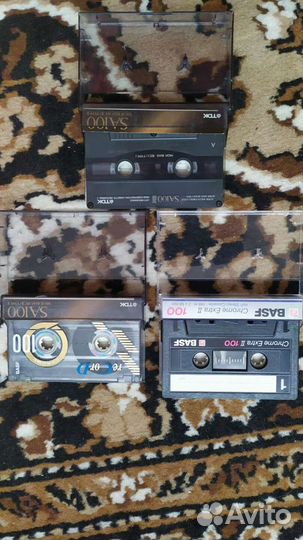 Аудиокассеты Basf chrome extra 2