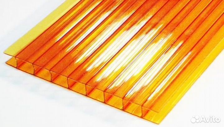 Поликарбонат сотовый 10 мм