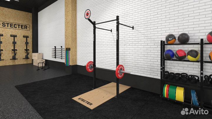 Пристенная рама, 1100х1100 (цв. черный)