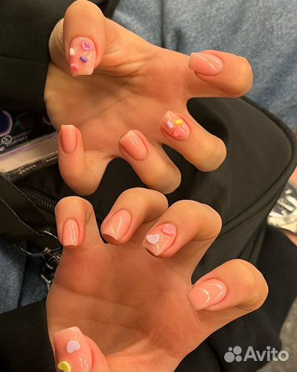 Наращивание ногтей модели бесплатно