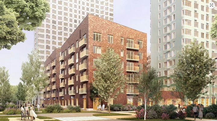 Квартира-студия, 43,3 м², 1/10 эт.