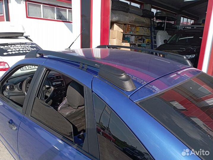 Рейлинги LADA Granta liftback продольные черные