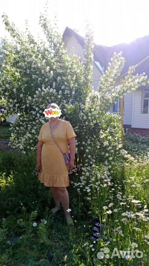 Платье хлопок