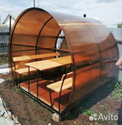Беседка садовая новая