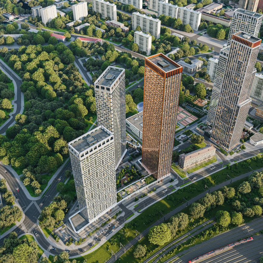 3-к. квартира, 86 м², 10/60 эт.