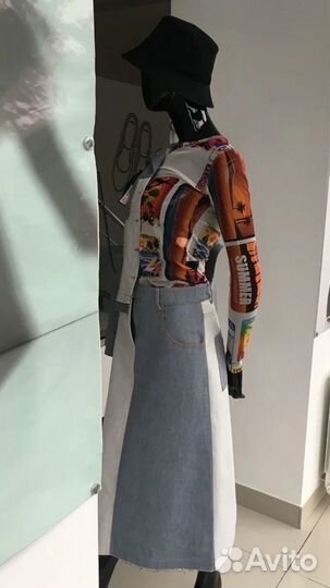 Джинсовая юбка