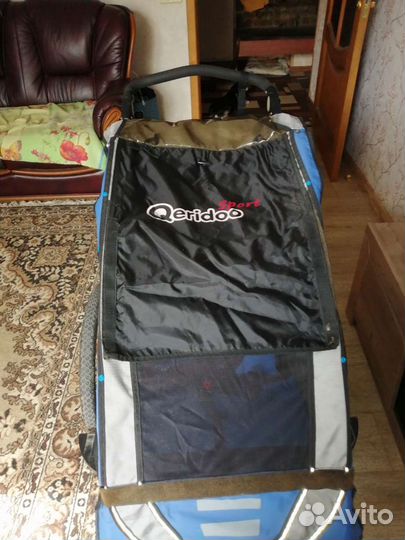 Велоприцеп для детей Qeridoo