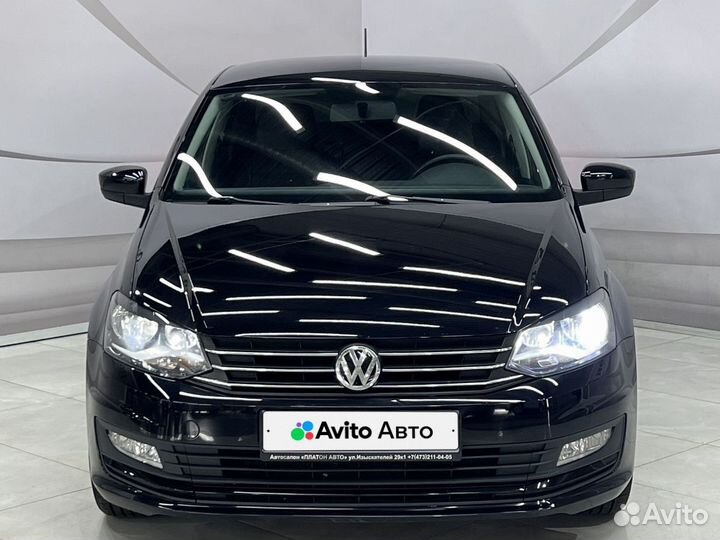 Volkswagen Polo 1.6 AT, 2018, 43 800 км