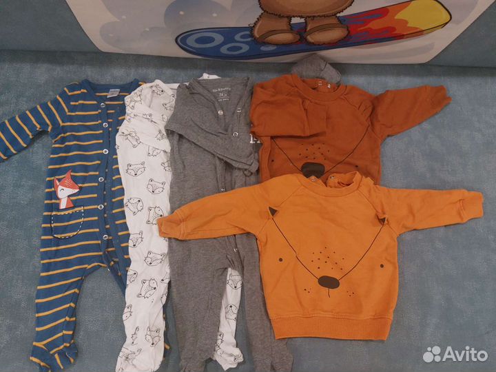 Пакет вещей на мальчика 74размер