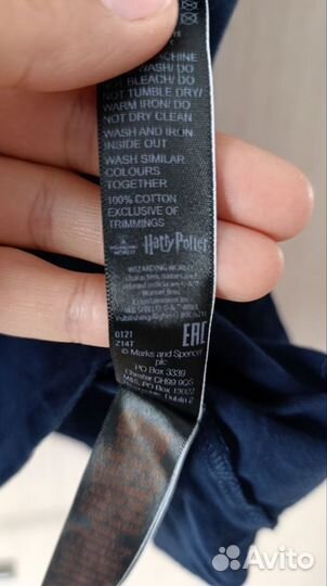 Harry potter футболка M&S Турция