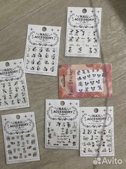 Наклейки Для ногтей