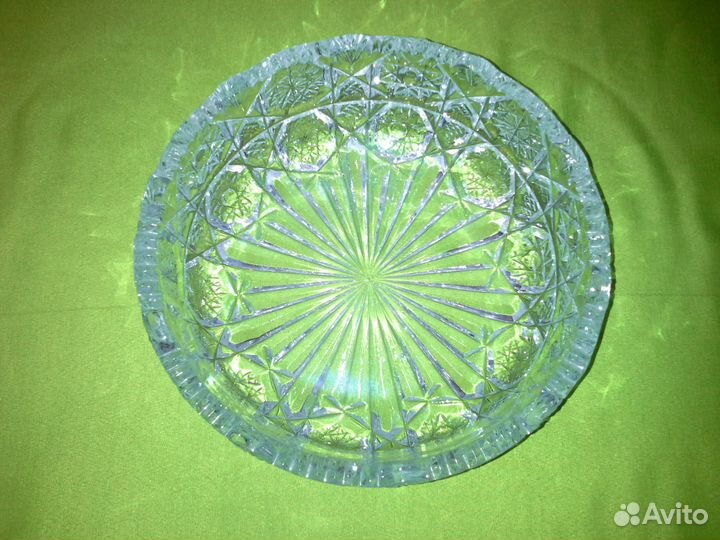 Салатник хрустальный СССР