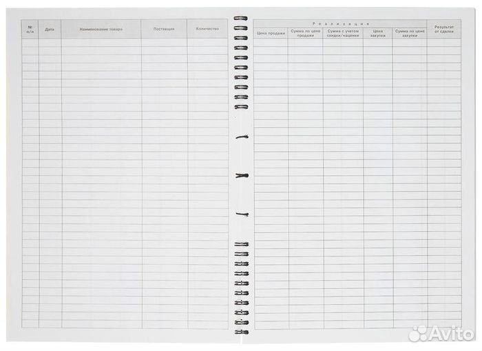 Журнал учета доходов и расходов, А4, 96 листов