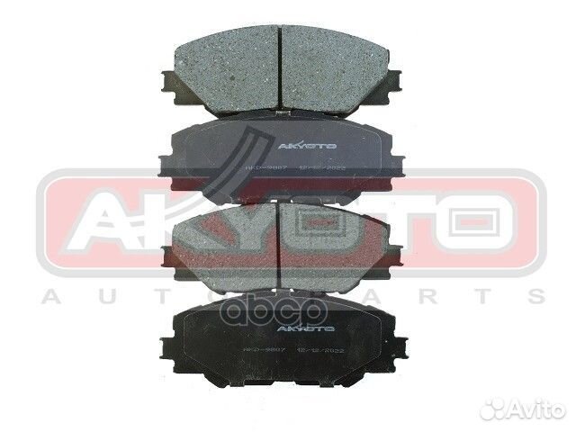 Колодки тормозные AKD-9807 akyoto