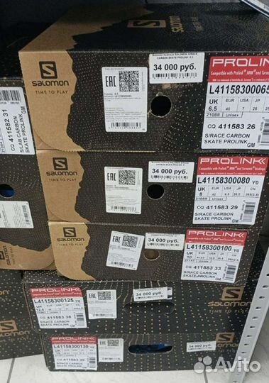 Лыжные ботинки salomon s lab s race