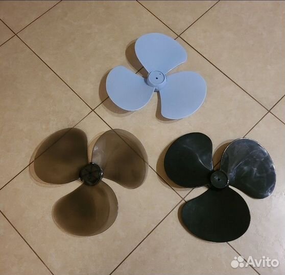 Лопасти к вентилятору с D-образным штоком
