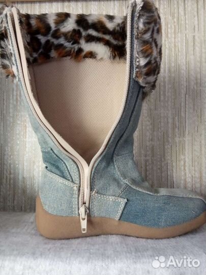 Сапожки демисезонные для девочки