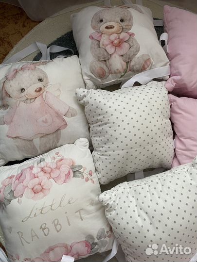 Бортики в кроватку