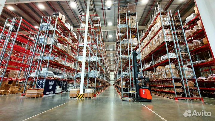 Стеллаж металлический для склада