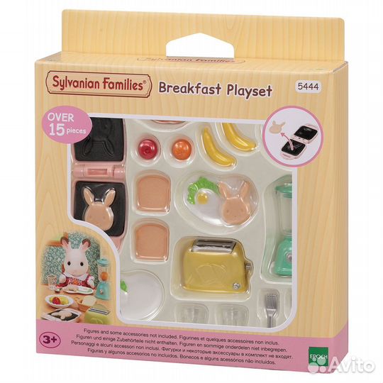Новый Sylvanian Families завтрак, обед 5028, 5444