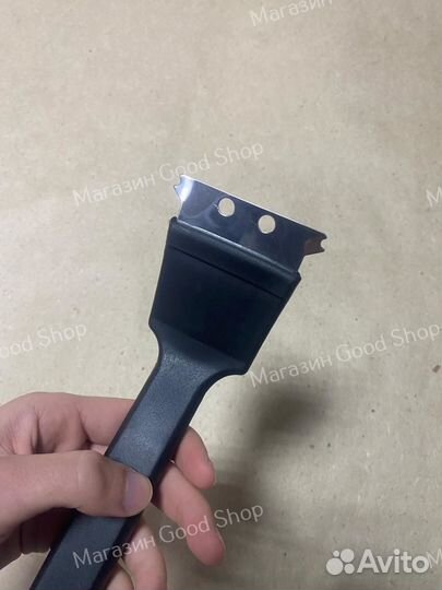 Щетка со скребком для чистки гриля 30см