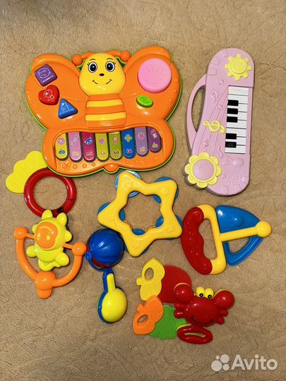 Игрушки погремушки