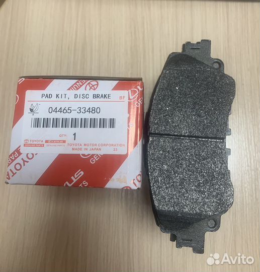 Тормозные колодки Toyota camry v70