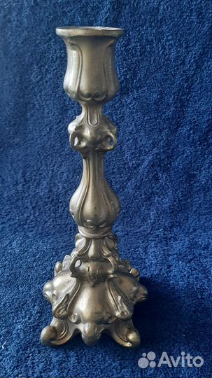 Старинный подсвечник 19 в. Варшава. (Fraget)