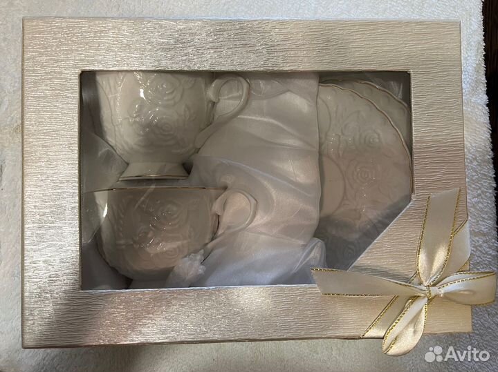 Чайный набор 220мл фарфор