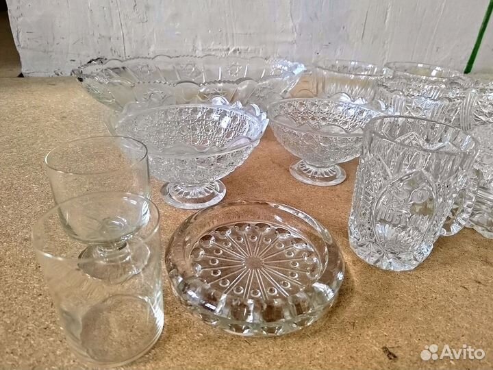 Хрустальная посуда СССР