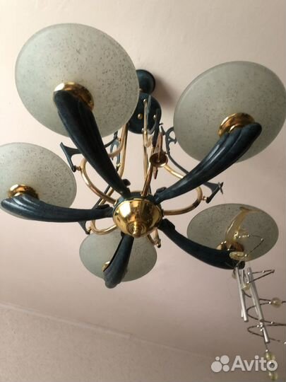 Люстра 5-х рожковая Италия