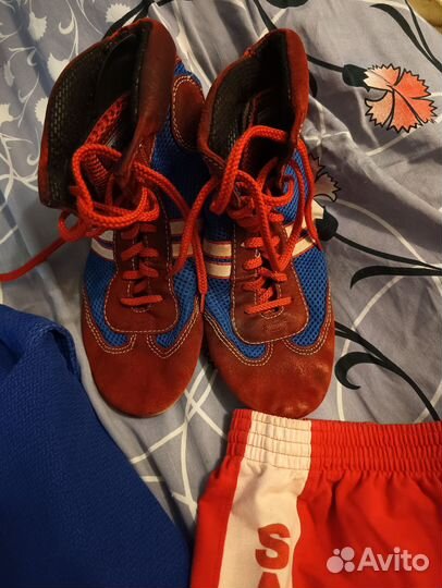 Куртка самбовка, шорты, борцовки