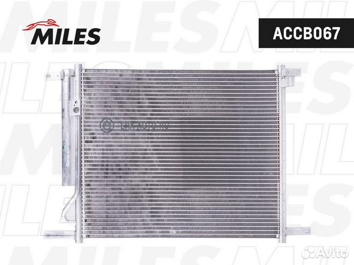Miles accb067 Конденсер chevrolet aveo 1.4 08