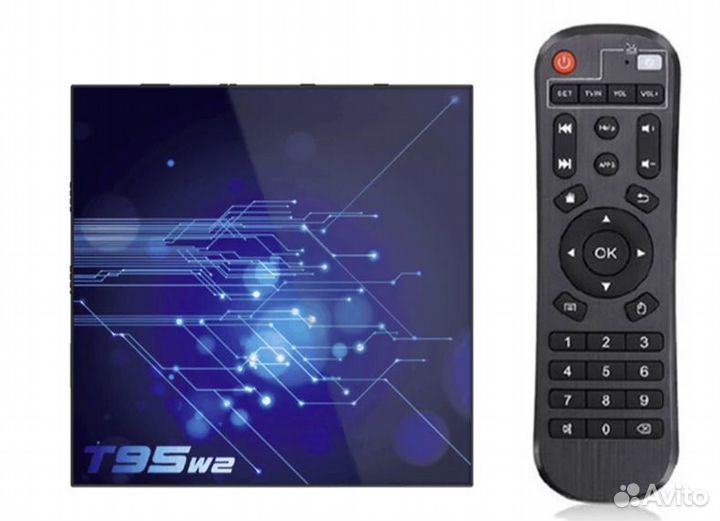 Тв-приставка T95 W2 4/32 4/64 GB настроенная