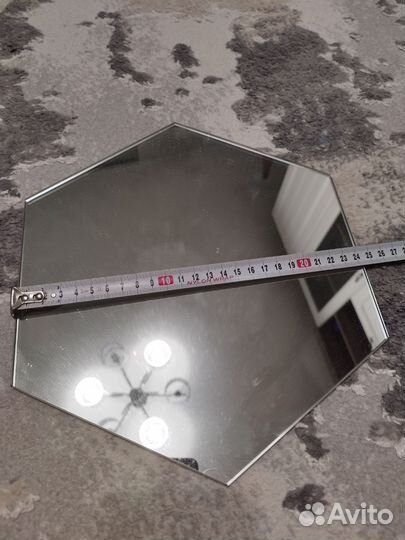 Зеркала шестиугольные 4 шт