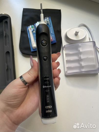 Электрическая зубная щетка braun oral b