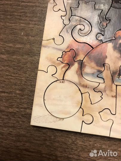 Деревянные пазлы