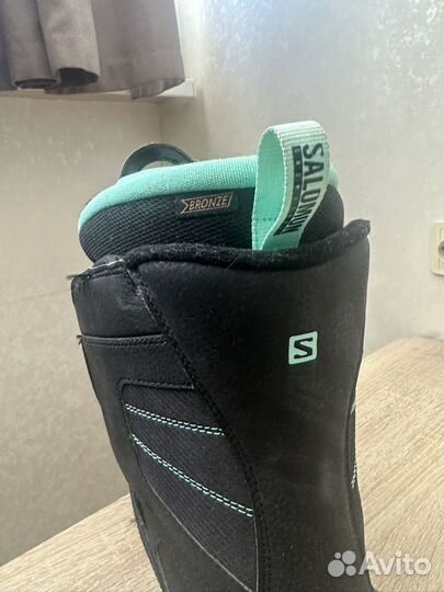 Сноубордические ботинки salomon 39 eur 8usa 25см