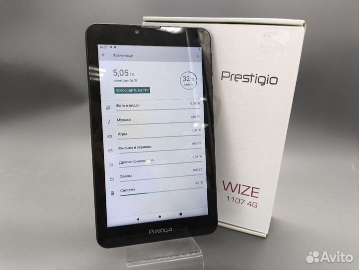 Планшет Prestigio wize 1107 4G 1/16 гб